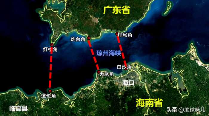 我国的三大海峡，为什么琼州海峡跨海大桥最有可能先修建？