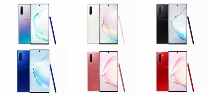 仍是机皇？三星Galaxy Note10系列汇总