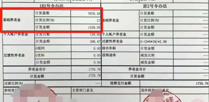 63年出生，社保交17年，个人账户5.5万，退休金发下来他直接傻眼