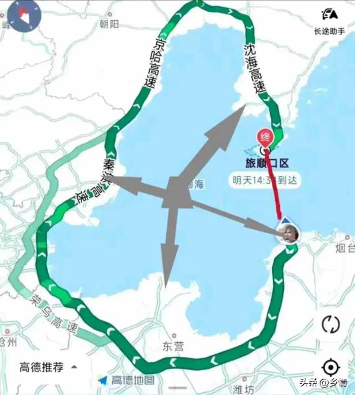 北方后娘养的呀，连接山东和辽宁的跨渤海大桥什么时候建设？